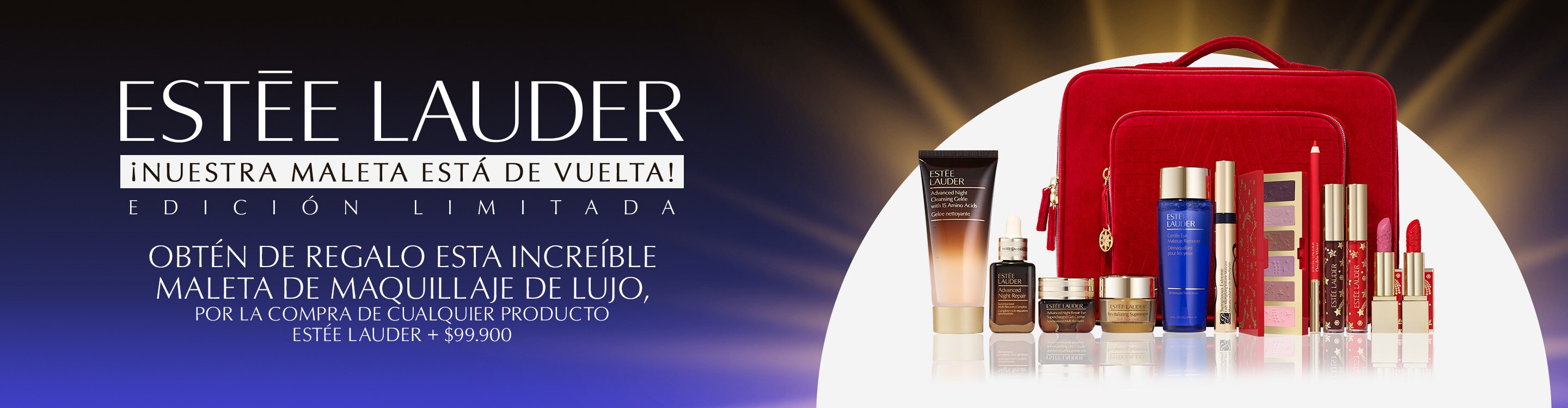 MALETA DE MAQUILLAJE ESTEE LAUDER